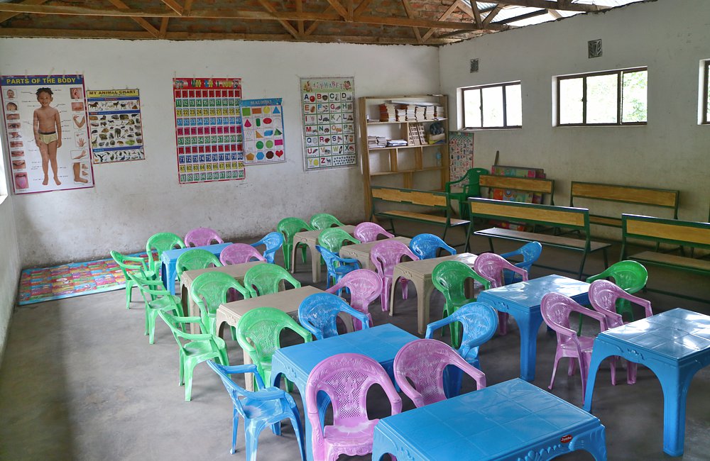 Speisesaal Jaligreen-Schule, Tansania